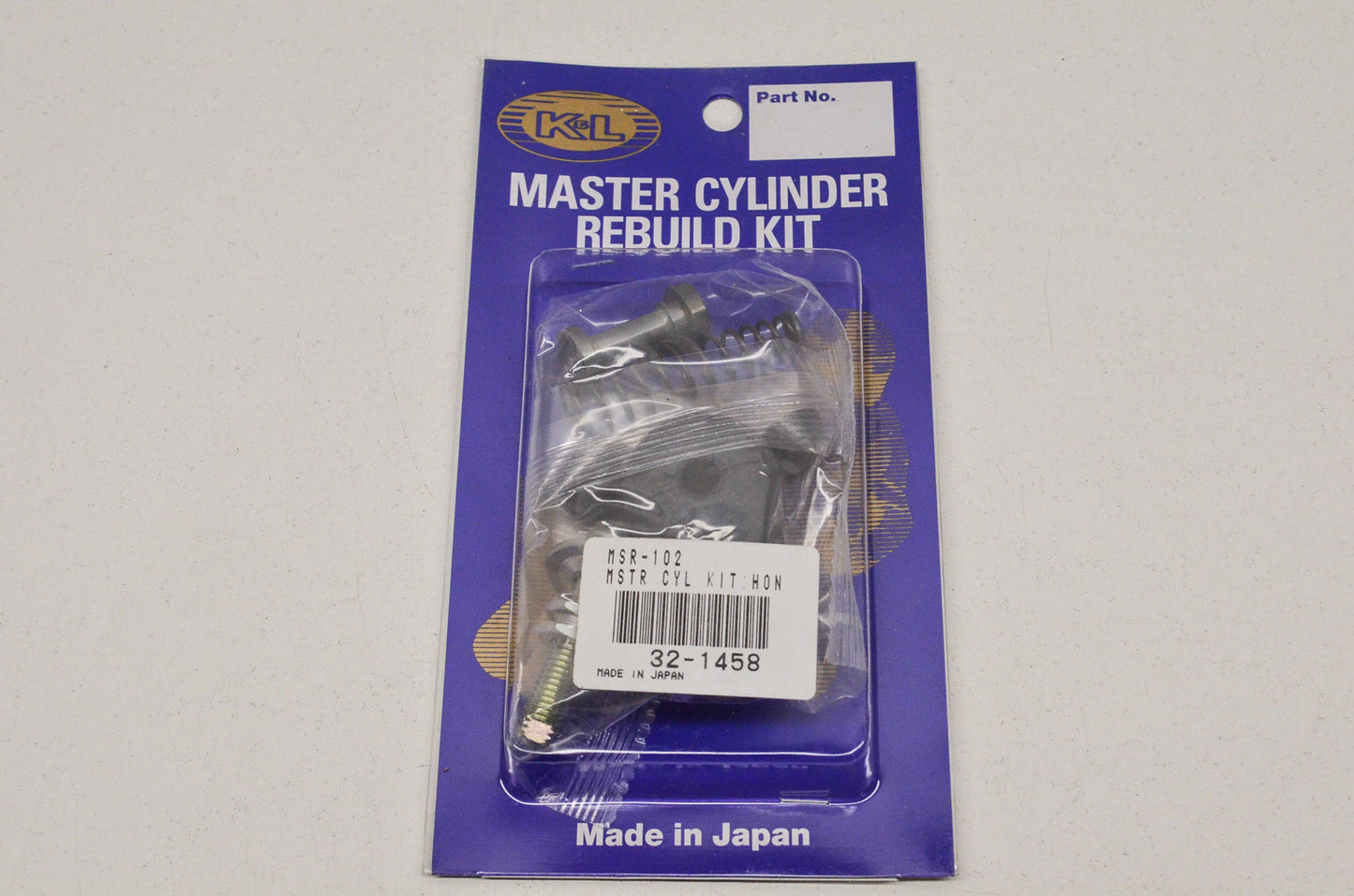 New K&L Master Cylinder Rebuild Kit NOS