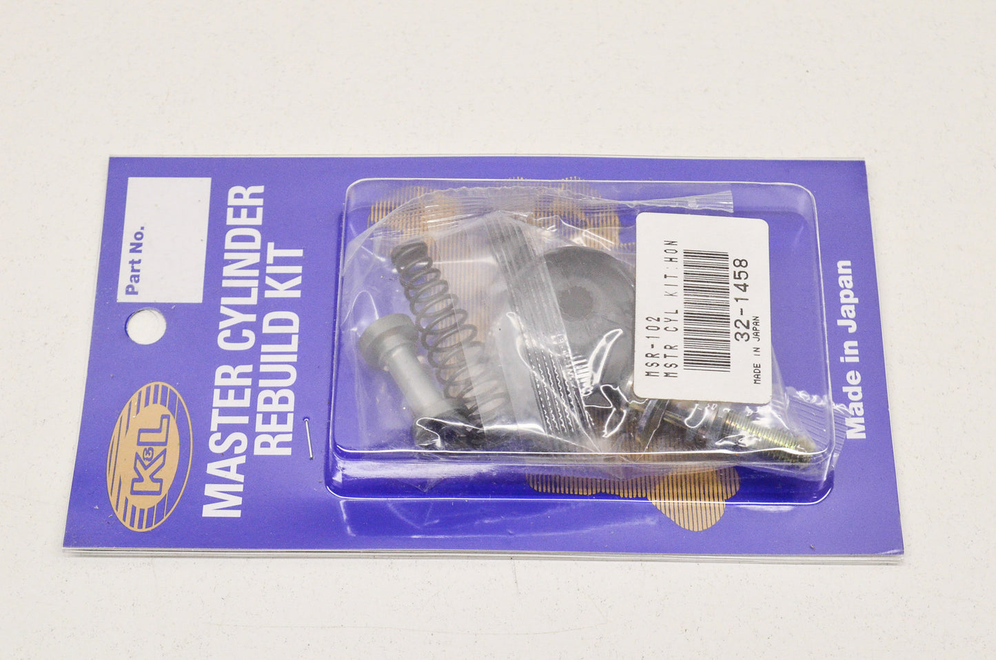 New K&L Master Cylinder Rebuild Kit NOS
