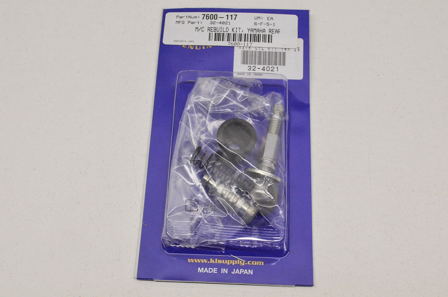 New K&L Master Cylinder Rebuild Kit NOS