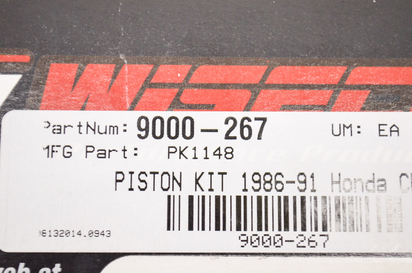 New Wiseco Forged Piston Kit 48mm 86-91 Honda CR80