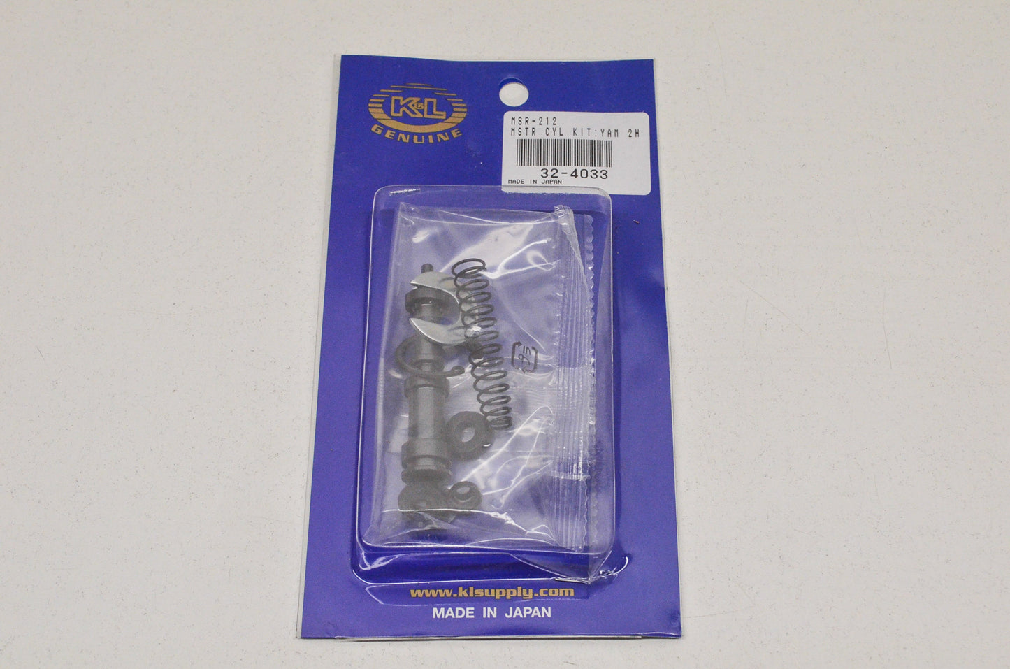 New K&L 32-4033, 7600-120, MSR-212 Master Cylinder Rebuild Kit NOS