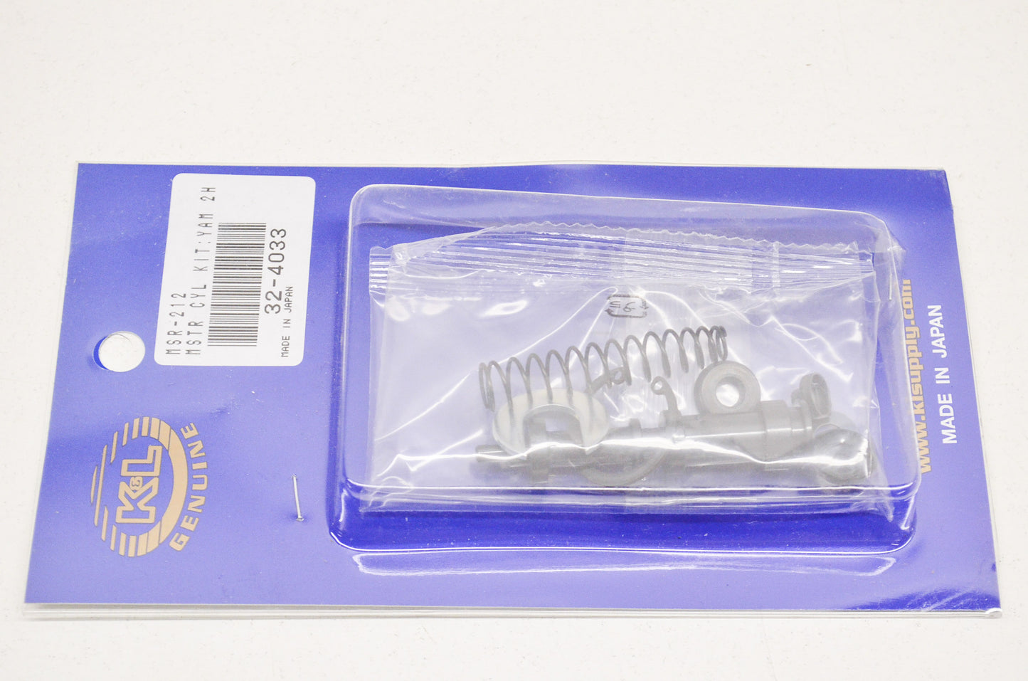 New K&L 32-4033, 7600-120, MSR-212 Master Cylinder Rebuild Kit NOS