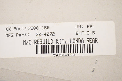 New K&L Master Cylinder Rebuild Kit NOS