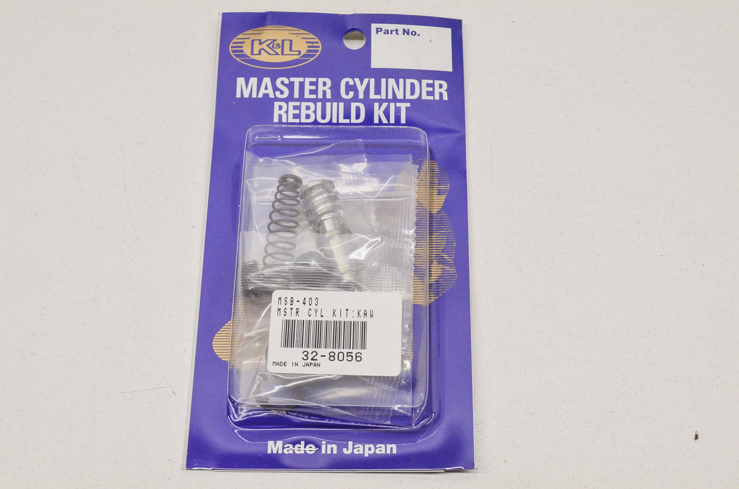 New K&L Master Cylinder Rebuild Kit NOS