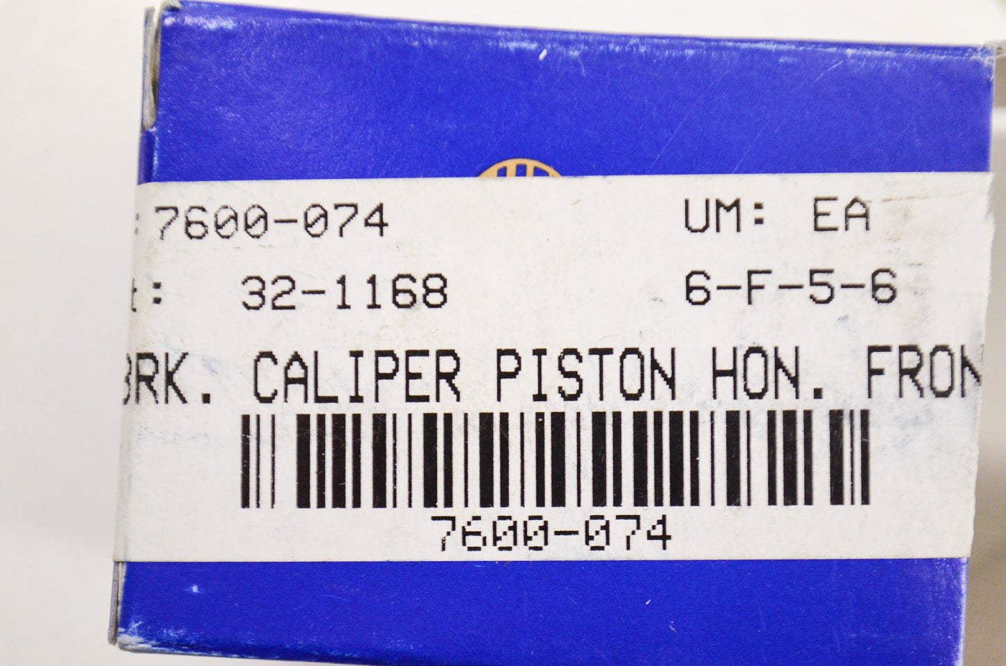 K&L Brake Caliper Piston NOS