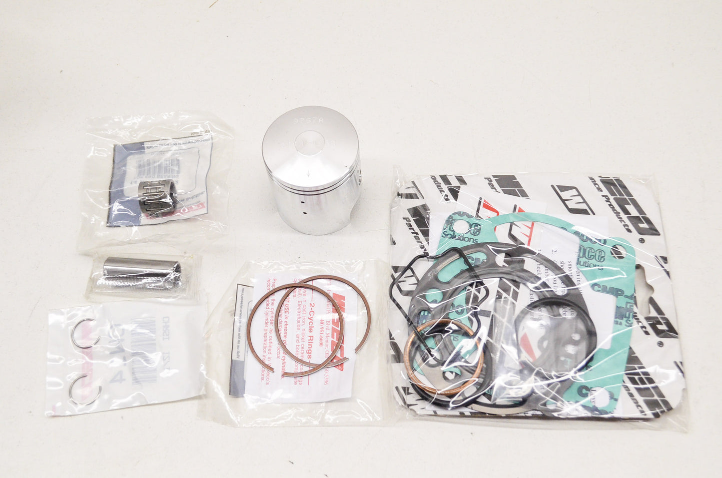 New Wiseco Forged Piston Kit 49mm 98-00 Kawasaki KX80
