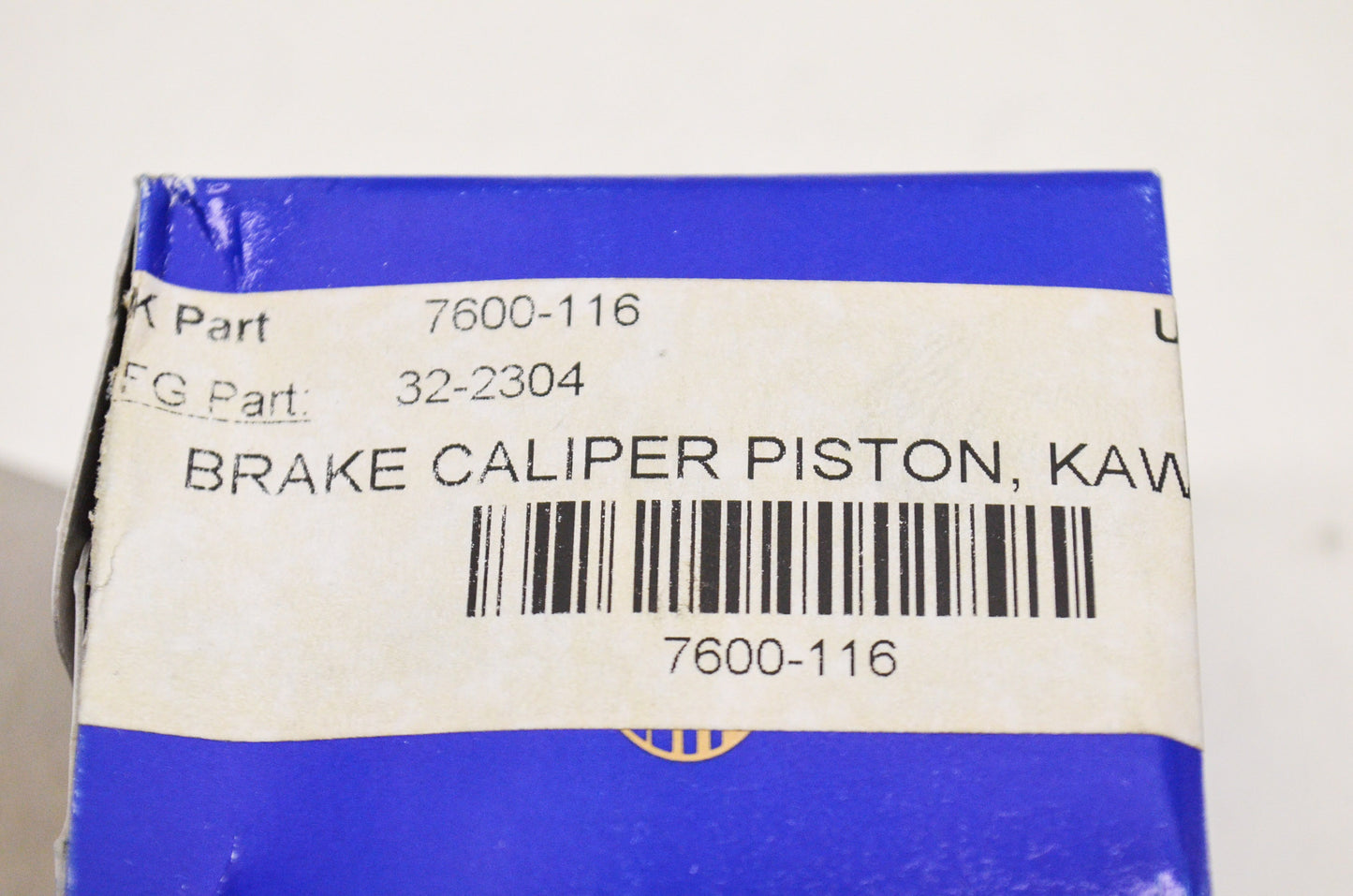 New K&L Brake Caliper Piston NOS