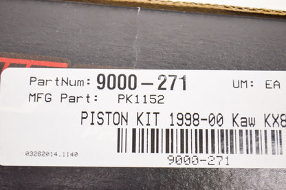 New Wiseco Forged Piston Kit 49mm 98-00 Kawasaki KX80