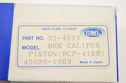 New K&L Brake Caliper Piston NOS
