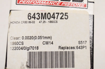 Piston Kit 47.25mm NOS