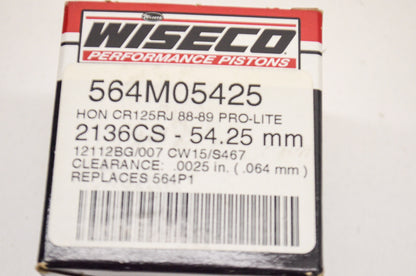 Wiseco 564M05425, 9200-617, 2136CS, CW15/S467, 564P1 Piston 54.25mm NOS