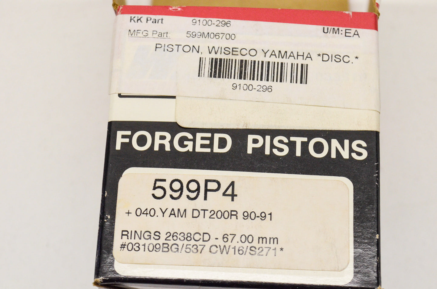 Piston 67mm NOS