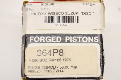 Piston 58mm NOS