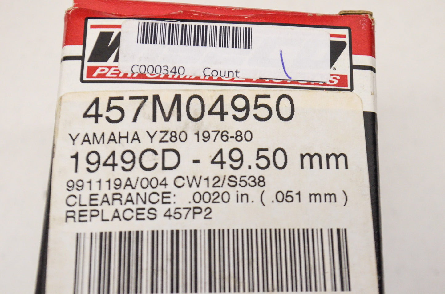 Piston 49.5mm NOS