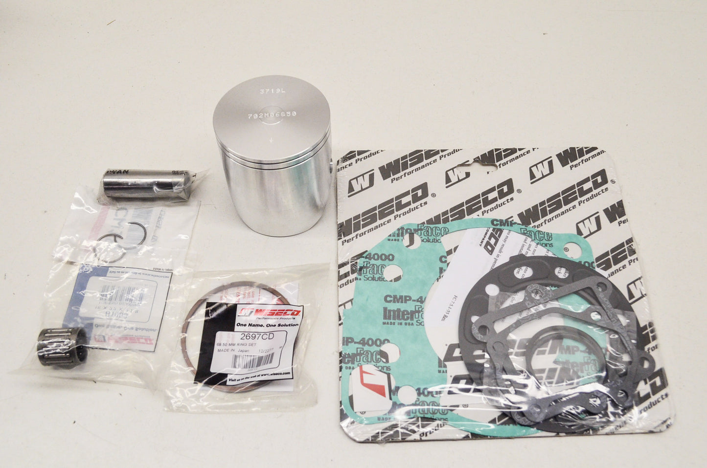 New Wiseco Forged Piston Kit 68.5mm 97-01 Honda CR250