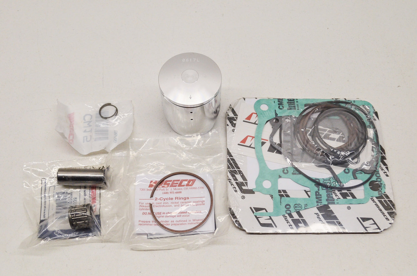 New Wiseco Top End Kit 54.5mm 98-00 Yamaha YZ125