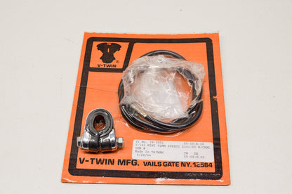 Mini Speedometer Cable and Bracket NOS