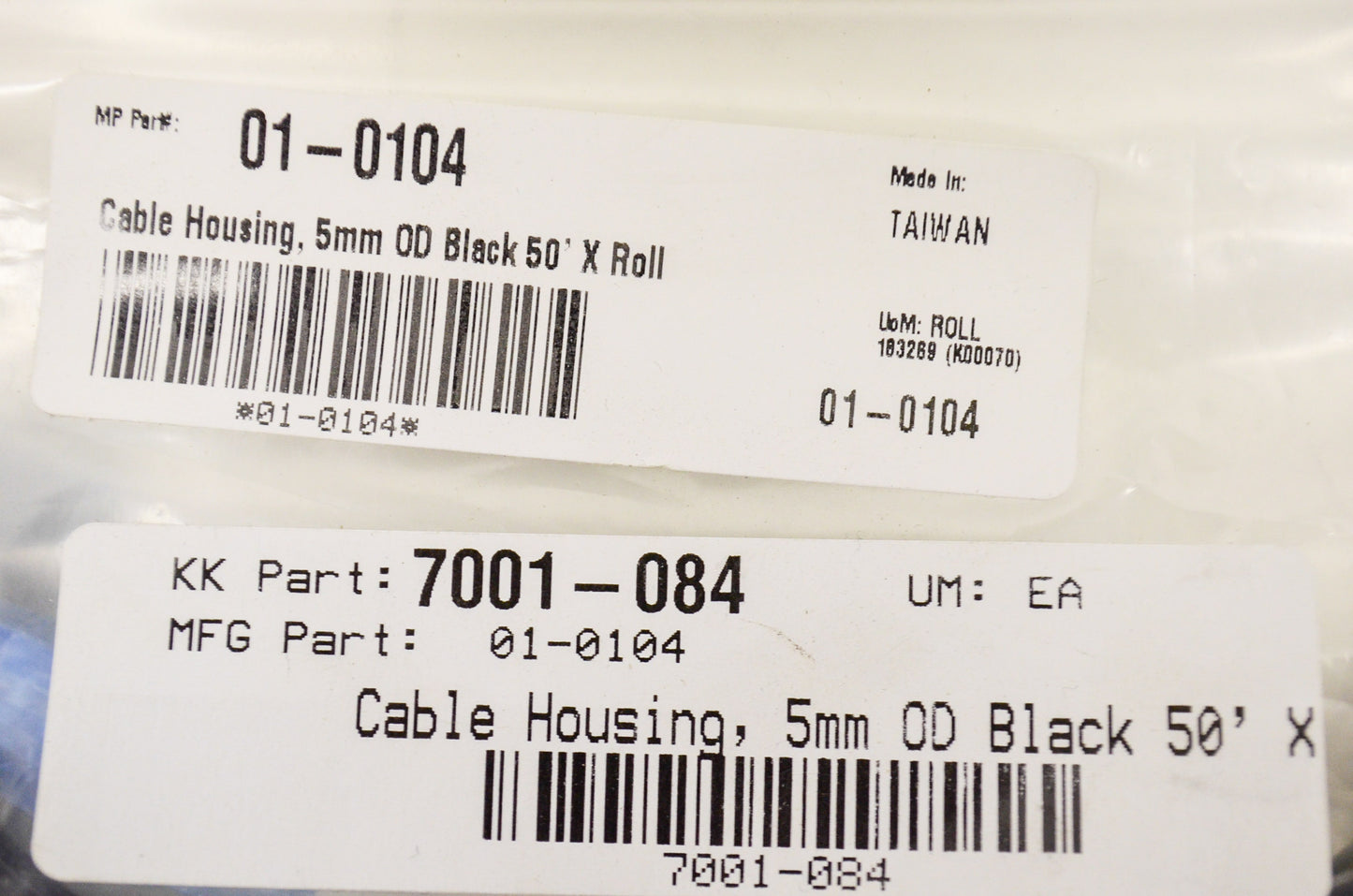 Bulk Cable Housing NOS