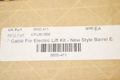New KK Cable for Electric Lift Kit NOS