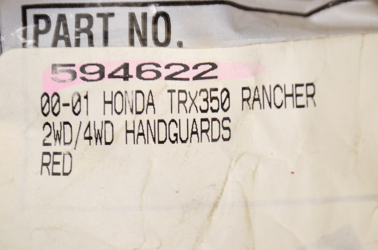 Maier 594622, 2000-343 Handguard Kit Red NOS
