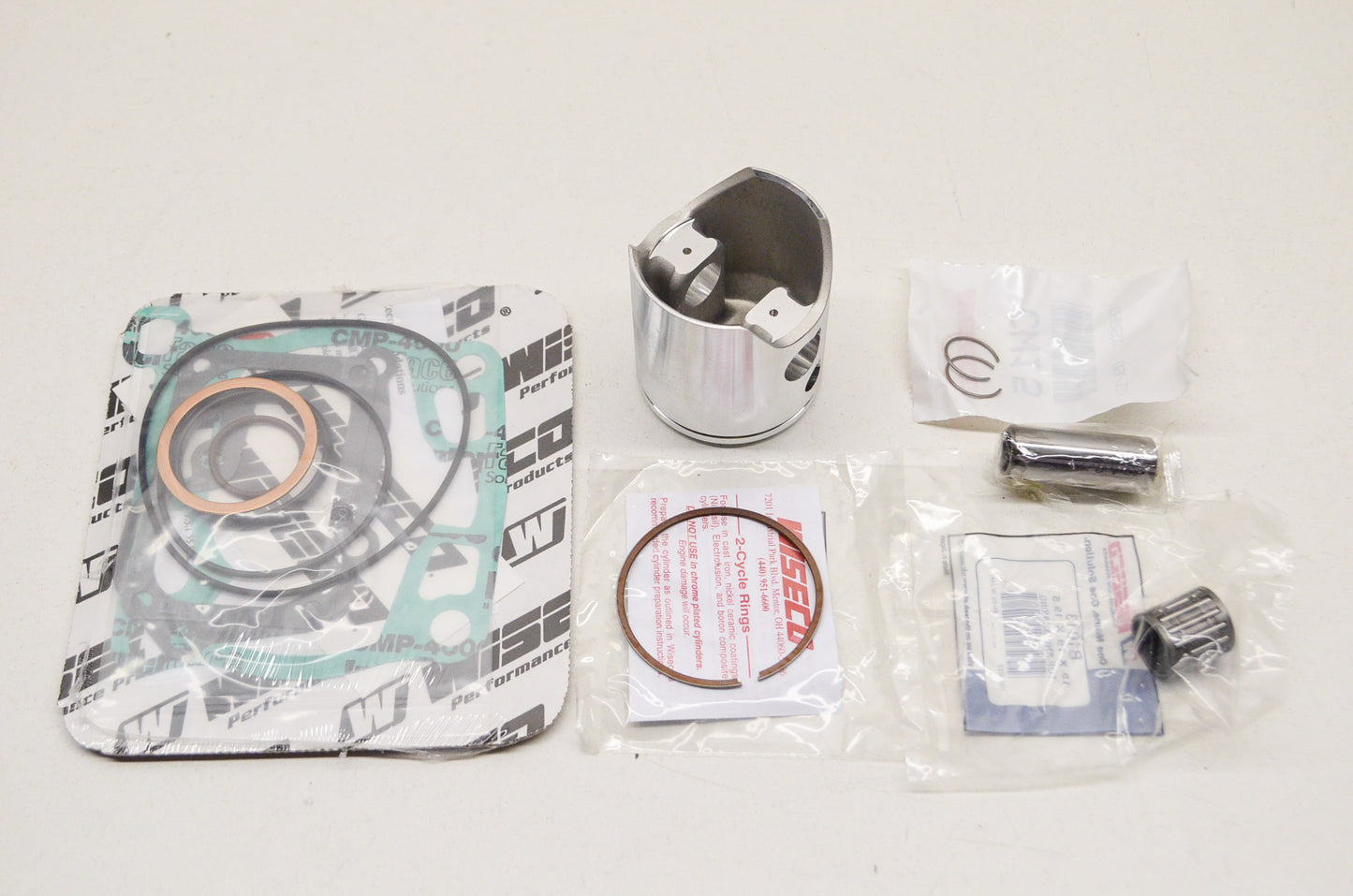 New Wiseco Forged Piston Kit 54.5mm 00-03 Suzuki RM125