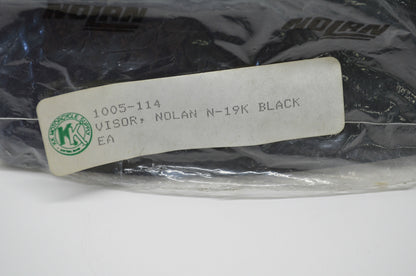 Nolan N19 Black Visor