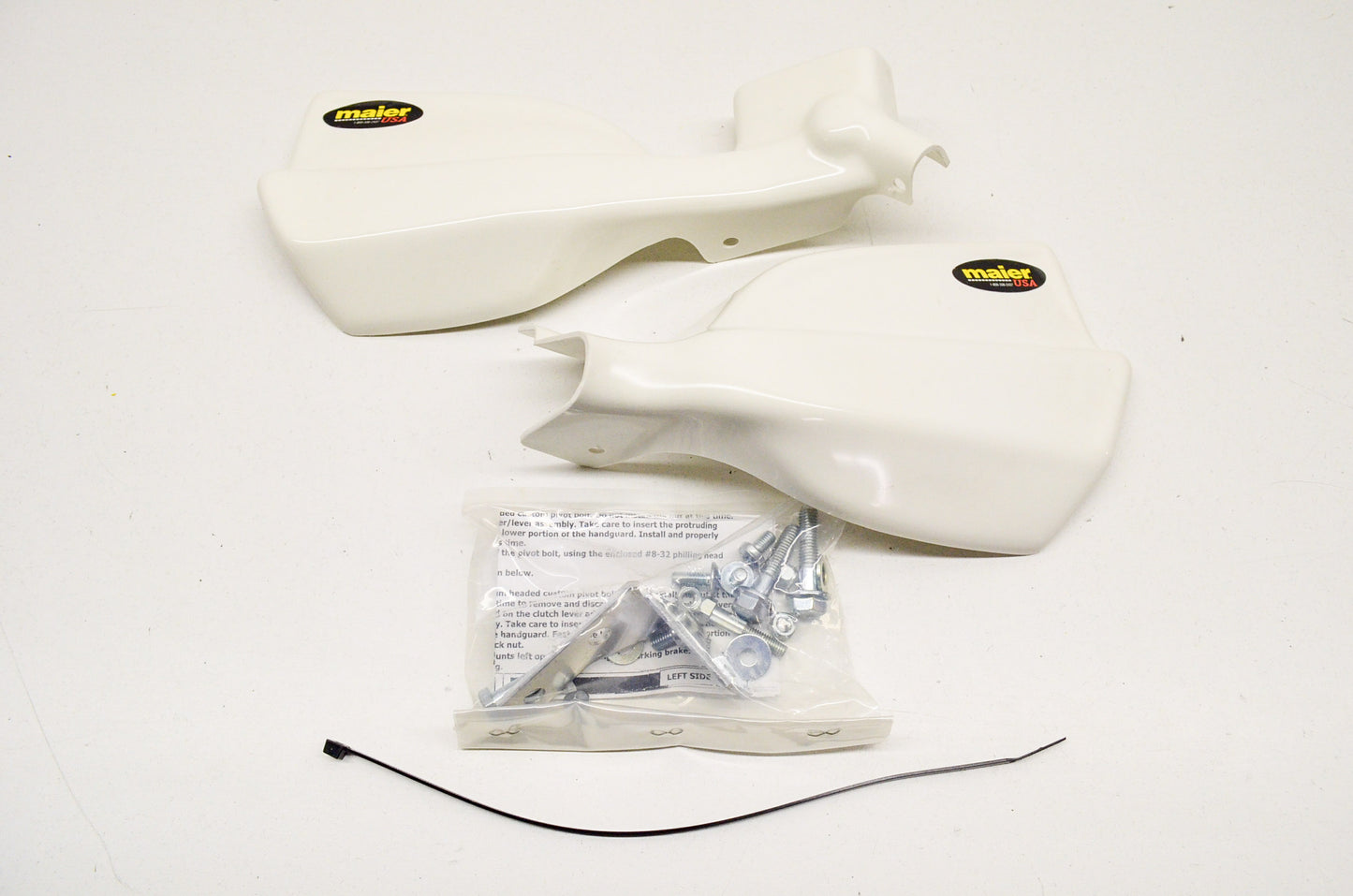 Maier 592001, 2000-105, 59200-1 Handguard Kit White Fits '04 Yamaha YFZ450. NOS