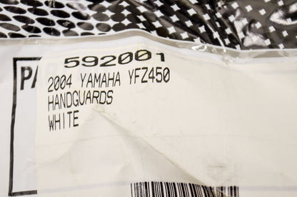 Maier 592001, 2000-105, 59200-1 Handguard Kit White Fits '04 Yamaha YFZ450. NOS