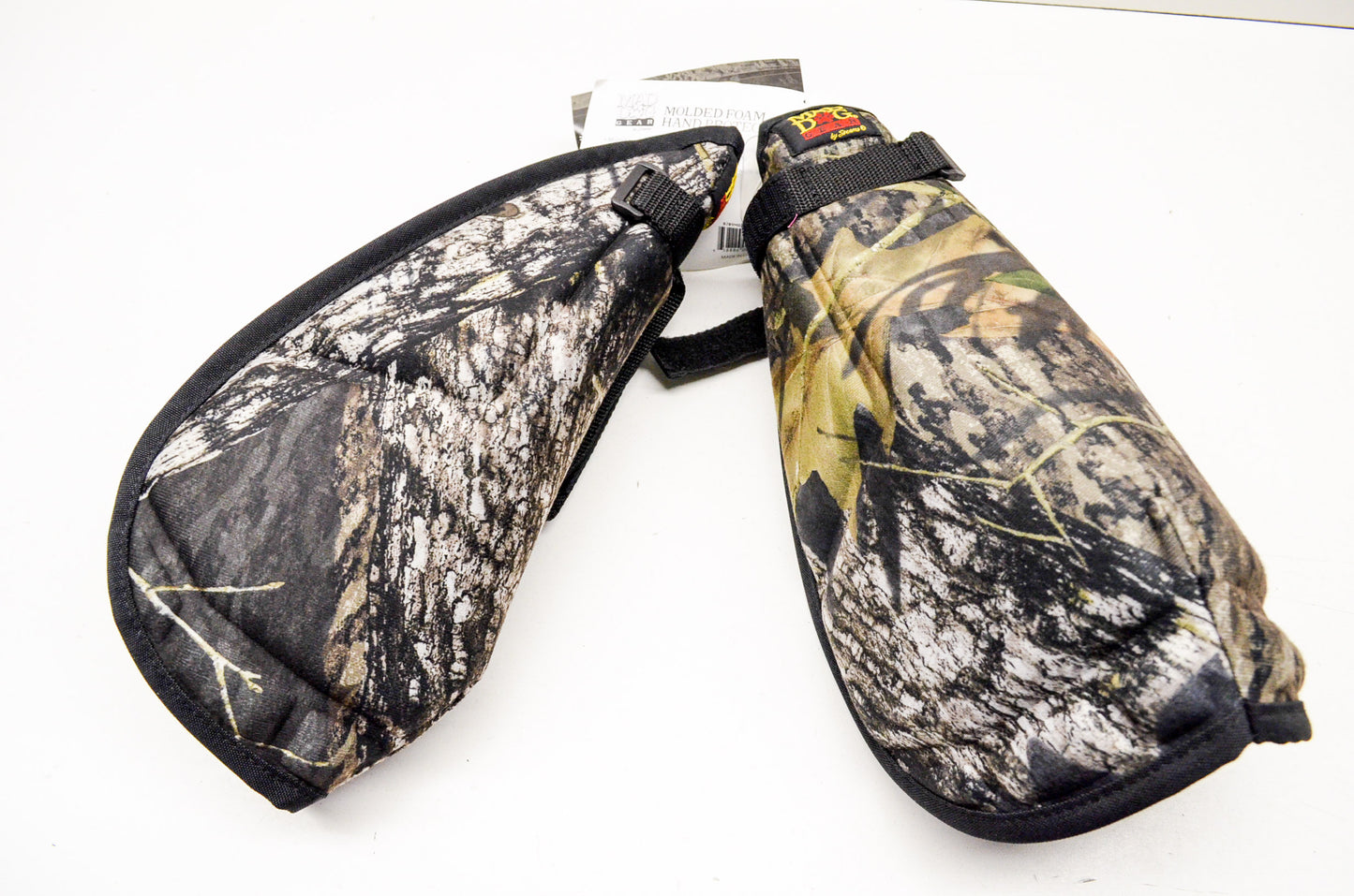 Molded Foam Hand Protectors Mossy Oak Camo For ATVs and Snowmobiles. NOS