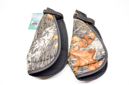 Molded Foam Hand Protectors Mossy Oak Camo For ATVs and Snowmobiles. NOS