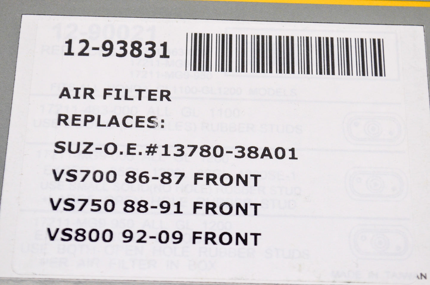 Air Filter NOS