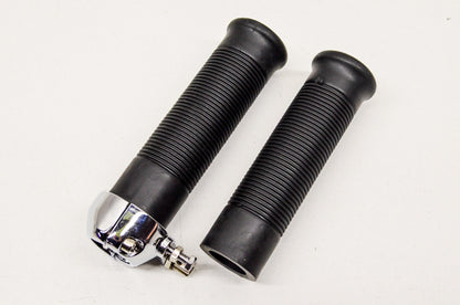 Throttle with Grips Fits 1' Bar. NOS