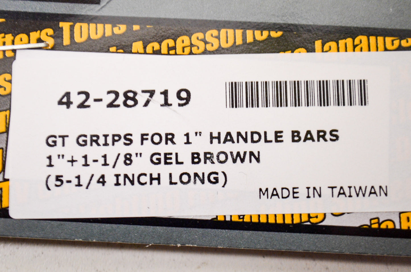 New Emgo Grips Gel Brown NOS