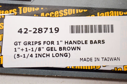 New Emgo Grips Gel Brown NOS