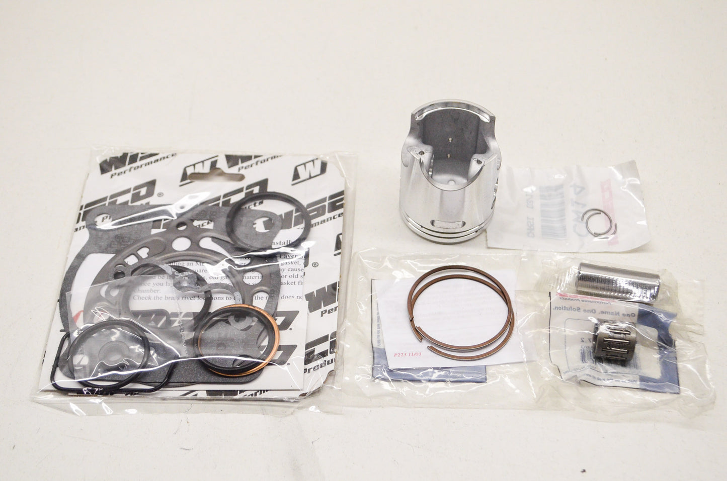 New Wiseco Forged Piston Kit 49mm 01-09 Kawasaki KX85