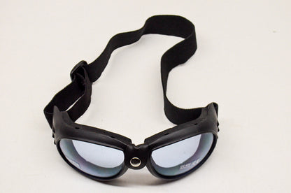 New Emgo Bandito Goggle Blue Tint Lens NOS