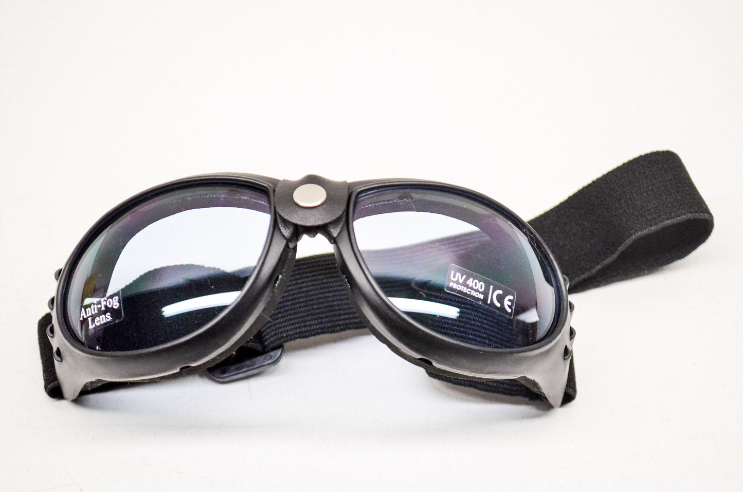 New Emgo Bandito Goggle Blue Tint Lens NOS