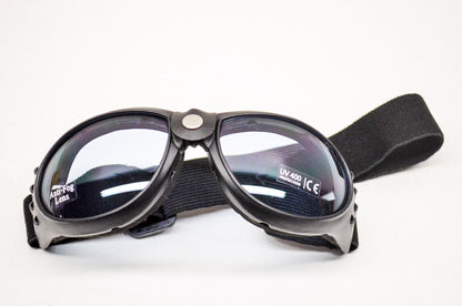 New Emgo Bandito Goggle Blue Tint Lens NOS