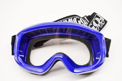 EMGO 76-49557, 1200-928 Royal Blue Goggle with Clear Lens NOS