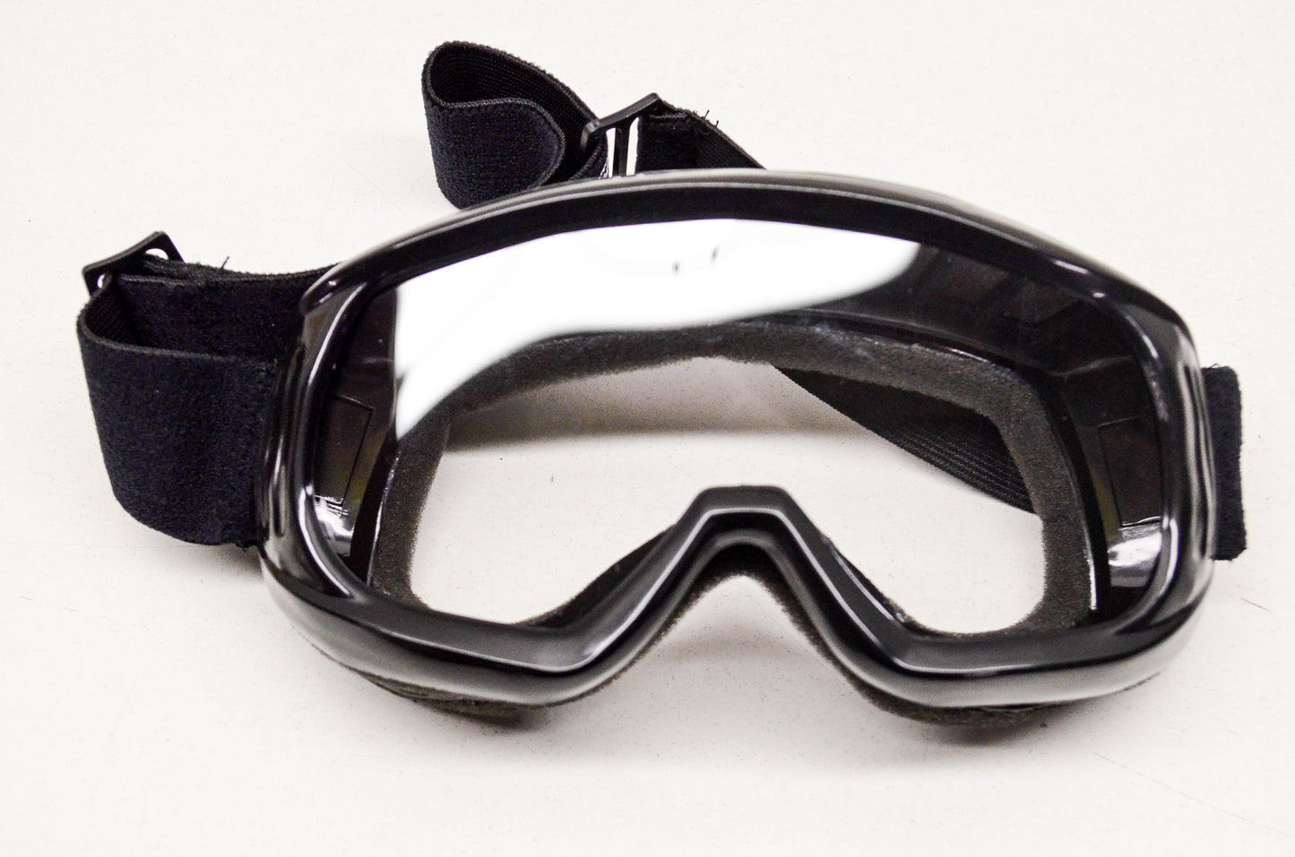 New Emgo Black Goggle with Clear Lens NOS
