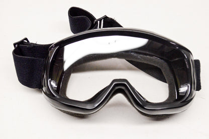 New Emgo Black Goggle with Clear Lens NOS