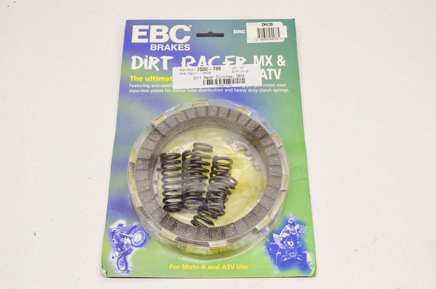 New EBC Dirt Racer Clutch Kit NOS