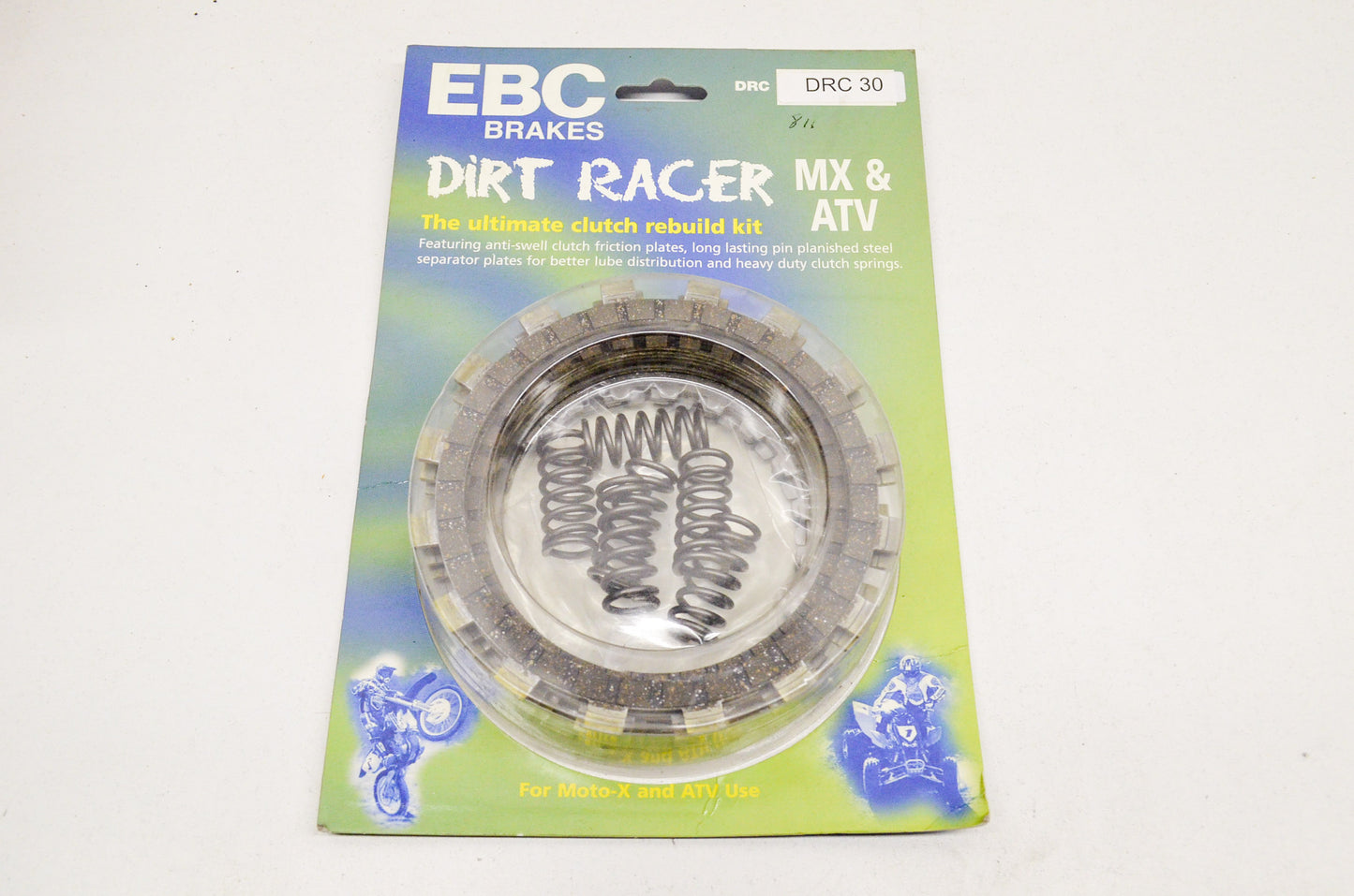 EBC DRC30, 7500-811 Dirt Racer Clutch Kit NOS