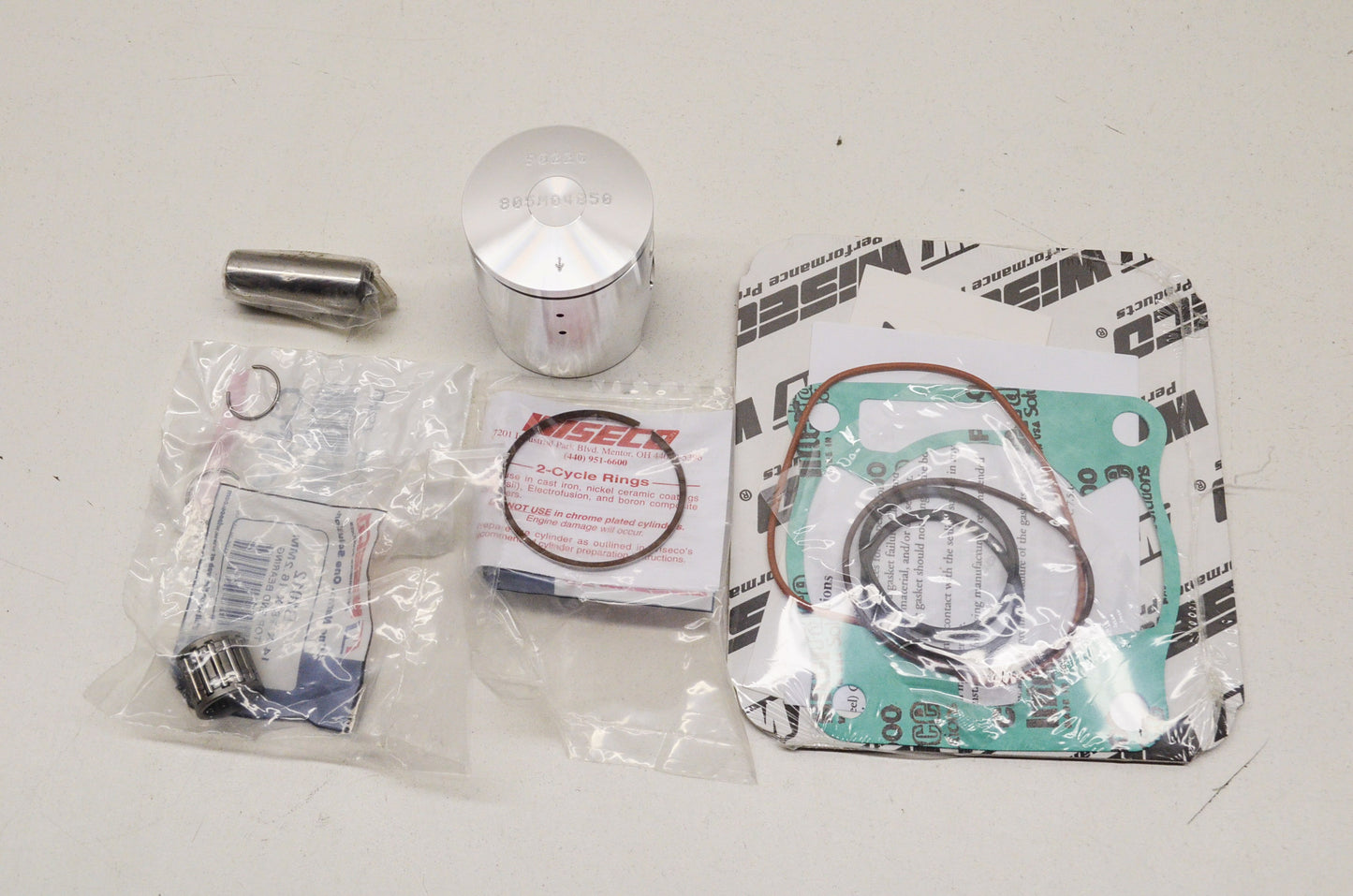 New Wiseco Top End Kit 48.5mm 02-06 Yamaha YZ85