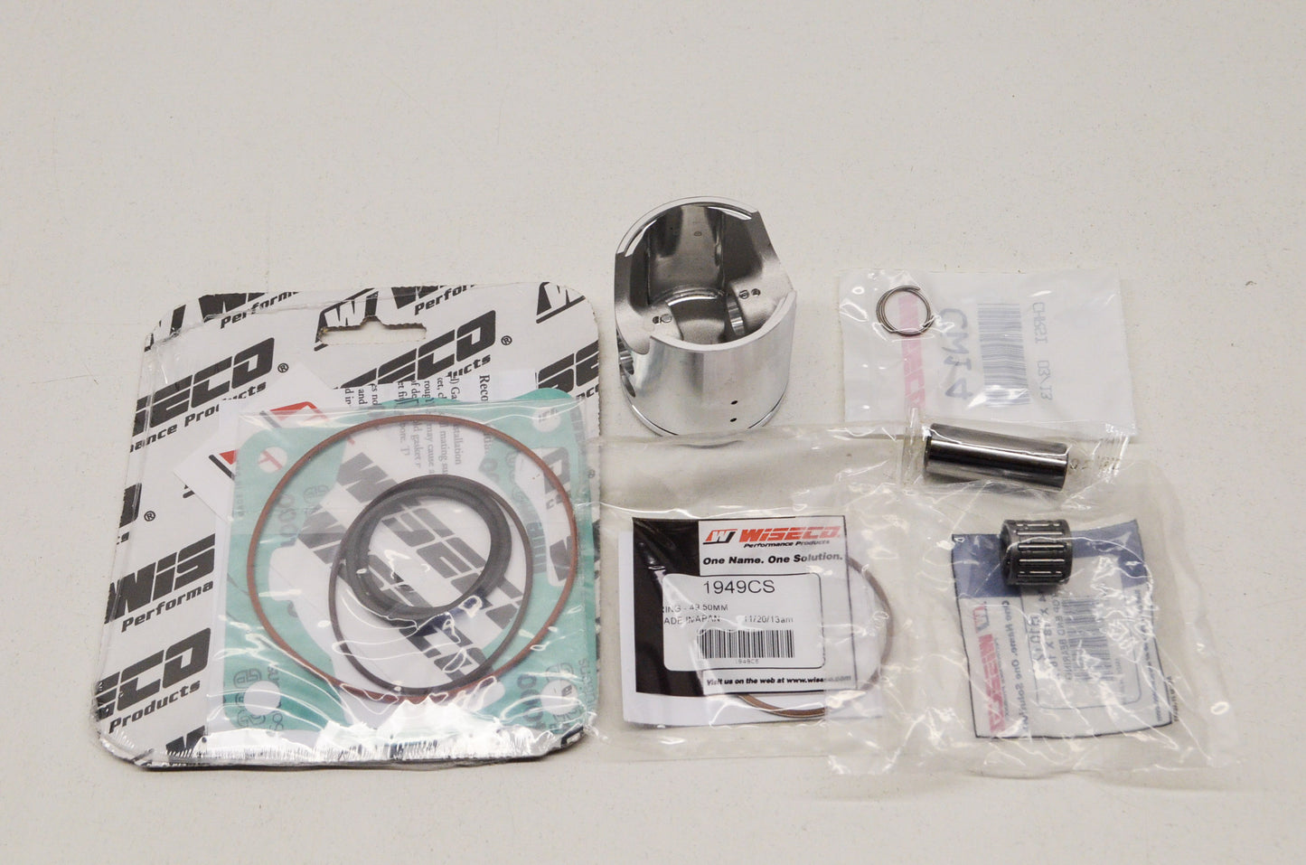Wiseco PK1205 Forged Piston Kit 49.5mm 02-14 Yamaha YZ85 NOS