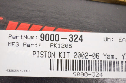 Wiseco PK1205 Forged Piston Kit 49.5mm 02-14 Yamaha YZ85 NOS