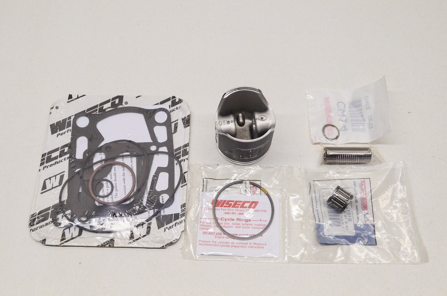 New Wiseco Forged Piston Kit 52mm 02-14 Suzuki RM85
