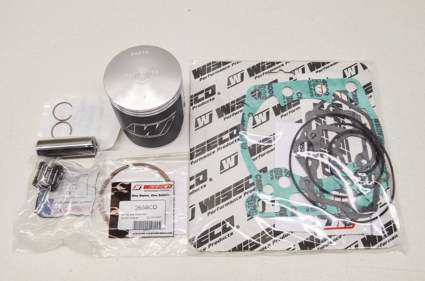 New Wiseco Forged Piston Kit 67.5mm 03-07 Suzuki RM250