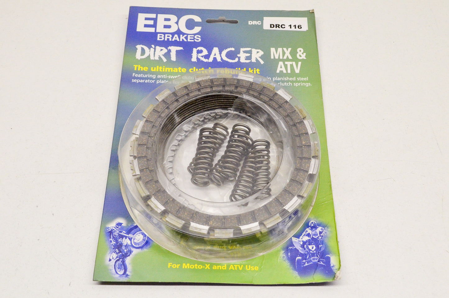 EBC DRC116, 7500-624 Dirt Racer Clutch Kit NOS