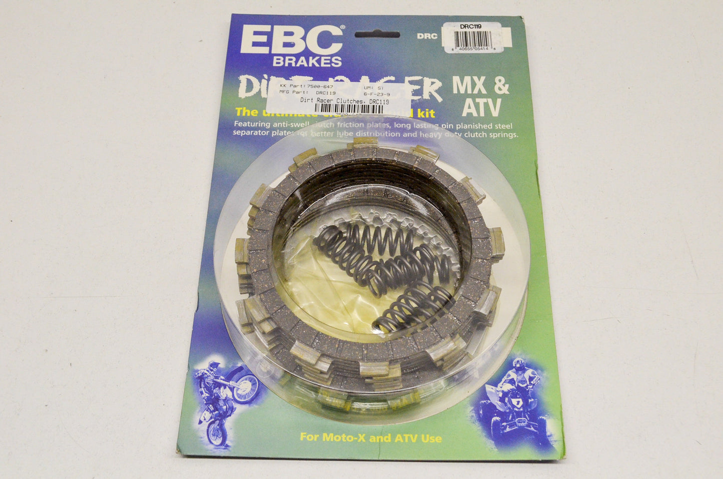 New EBC Dirt Racer Clutch Kit NOS